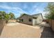 Spacious backyard boasts a pool, covered patio and paver patio at 19622 N 66Th Ln, Glendale, AZ 85308