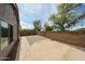 Paver patio with a brick privacy wall provides outdoor living space at 19622 N 66Th Ln, Glendale, AZ 85308