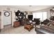 Comfortable living room featuring tile flooring and southwest decor at 2619 W Lamar Rd, Phoenix, AZ 85017