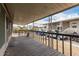 Enjoy the view from the covered porch of this lovely home with wood railings and concrete ground at 2650 W Union Hills Dr # 350, Phoenix, AZ 85027