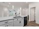 Open kitchen featuring white cabinetry, stainless steel appliances, and a kitchen island at 2765 S Cavalier Dr # 102, Gilbert, AZ 85295
