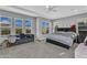 Spacious main bedroom with sitting area, carpet, and plenty of natural light at 2854 E Cashman Dr, Phoenix, AZ 85050