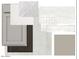 Image displays various samples of interior finishes including flooring, tiles, carpet, and cabinetry options at 3501 W Sunstone Dr, San Tan Valley, AZ 85144