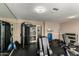 Bright fitness center with a variety of weight training equipment and machines at 4200 N Miller Rd # 423, Scottsdale, AZ 85251