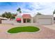 Charming home with low-maintenance landscaping, front courtyard, and two-car garage at 5607 N 76Th Pl, Scottsdale, AZ 85250