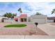 Charming home with low-maintenance landscaping, front courtyard, and two-car garage at 5607 N 76Th Pl, Scottsdale, AZ 85250