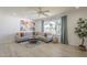 Comfortable living room with a large window, modern decor, and neutral tones for a relaxing ambiance at 8613 E Citrus Way, Scottsdale, AZ 85250
