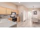 Cozy kitchen with tile floors, wood cabinets, and stainless steel appliances at 12787 S 175Th Ave, Goodyear, AZ 85338