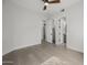 Bright bedroom with hardwood floors and modern ceiling fan provides a relaxing space at 16706 N 109Th Way, Scottsdale, AZ 85255