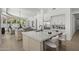 Modern kitchen featuring double islands, sleek appliances, and ample counter space for culinary enthusiasts at 16706 N 109Th Way, Scottsdale, AZ 85255
