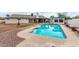 Inviting backyard pool and patio area perfect for outdoor entertaining and relaxation at 18440 N 43Rd Dr, Glendale, AZ 85308