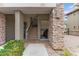 Close up of a townhome entrance with stone accents at 21320 N 56Th St # 2005, Phoenix, AZ 85054
