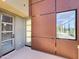 Modern balcony area showcasing architectural design and a view through an adjacent window at 1 Easy St # 11, Carefree, AZ 85377