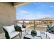 Relax on the patio with comfortable seating and stunning views of the city and mountains at 1 Easy St # 11, Carefree, AZ 85377