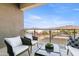 Balcony featuring outdoor seating and a view of the surrounding landscape at 1 Easy St # 3, Carefree, AZ 85377