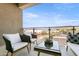 Inviting balcony featuring comfortable seating and scenic views of the surrounding area at 1 Easy St # 6, Carefree, AZ 85377