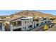 Contemporary home featuring private balconies and stunning mountain views in the background at 1 Easy St # 6, Carefree, AZ 85377