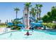 Estrella community water park featuring a lighthouse-themed slide and swimming area at 17975 W Agave Rd, Goodyear, AZ 85338