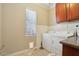 Functional laundry room with modern appliances and natural light at 18504 W Maui Ln, Surprise, AZ 85388