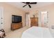 This spacious main bedroom offers bright natural light and neutral decor at 27792 N 129Th Ln, Peoria, AZ 85383