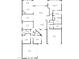 Detailed floor plan showcasing the layout, room dimensions, and spatial relationships of the home at 30550 N 125Th Dr, Peoria, AZ 85383