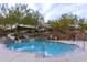 Resort-style pool area with a slide and shallow water, creating a fun and safe environment at 30550 N 125Th Dr, Peoria, AZ 85383