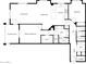 Detailed floor plan of the home, showing the layout of rooms, including the kitchen, bedrooms and bathrooms at 5350 E Deer Valley Dr # 1253, Phoenix, AZ 85054