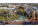 Aerial view of Desert Ridge Marketplace, showcasing its shops, fountains, and landscaped entrance at 5350 E Deer Valley Dr # 1253, Phoenix, AZ 85054