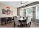 Cozy dining area with natural light and stylish table setting at 15658 W Cortez St, Surprise, AZ 85379