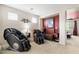 This living room has two massage chairs and decor at 15658 W Cortez St, Surprise, AZ 85379
