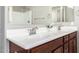 Bathroom features a double vanity and plenty of countertop space at 16771 W Adams St, Goodyear, AZ 85338