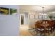 Elegant dining area with stylish lighting, comfortable seating, and tastefully decorated walls at 345 W Gardenia Dr, Phoenix, AZ 85021