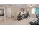 Upstairs bedroom featuring tile flooring and a ceiling fan at 6925 W Maldonado Rd, Laveen, AZ 85339
