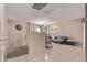 Upstairs bedroom featuring tile flooring, ceiling fan and lots of light at 6925 W Maldonado Rd, Laveen, AZ 85339