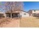 The backyard showcases a covered patio area, ideal for relaxation and entertainment at 7359 W Rancho Dr, Glendale, AZ 85303