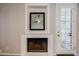 Bright fireplace and access door to the outside at 902 W Glendale Ave # 115, Phoenix, AZ 85021