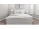 Serene bedroom showcasing a plush white bed with neutral bedding and matching bedside tables at 1980 E Horseshoe Dr, Chandler, AZ 85249