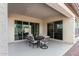 Inviting covered patio, perfect for outdoor entertaining and dining at 1980 E Horseshoe Dr, Chandler, AZ 85249