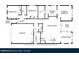 Detailed floor plan showcasing the layout of the home, including bedrooms, bathrooms, kitchen, and living spaces at 2040 N Dome Rock --, Mesa, AZ 85207