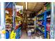 Organized storage area with shelving units for tools and equipment at 2145 N Silverton St, Mesa, AZ 85203