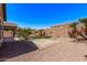 Backyard with pool and desert landscaping at 4086 E County Down Dr, Chandler, AZ 85249
