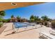 A well-maintained community pool and sunbathing area, offering a refreshing retreat for residents at 12244 N Tower Dr, Fountain Hills, AZ 85268