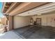 Spacious garage with ample storage, shelving, and water heater at 13641 W Jesse Red Dr, Peoria, AZ 85383