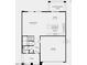 Main floor plan featuring a great room, kitchen with pantry, dining area, powder room and garage at 14467 W Sand Hills Rd, Surprise, AZ 85387