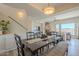 Open dining area leading to a comfortable living space with views and plenty of seating at 16248 E Ridgeline Dr, Fountain Hills, AZ 85268