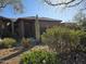 Inviting desert-landscaped front yard with a saguaro cactus and stone ground cover at 16248 E Ridgeline Dr, Fountain Hills, AZ 85268