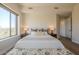 Bright bedroom with large windows and serene landscape views at 16248 E Ridgeline Dr, Fountain Hills, AZ 85268