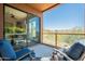 Inviting patio with comfortable seating and scenic desert views at 16248 E Ridgeline Dr, Fountain Hills, AZ 85268