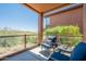 Charming patio with comfortable seating and scenic desert views at 16248 E Ridgeline Dr, Fountain Hills, AZ 85268