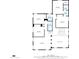 Second floor plan showing bedrooms, bathrooms, laundry room, and open-to-below area at 1961 E Stacey Rd, Gilbert, AZ 85298